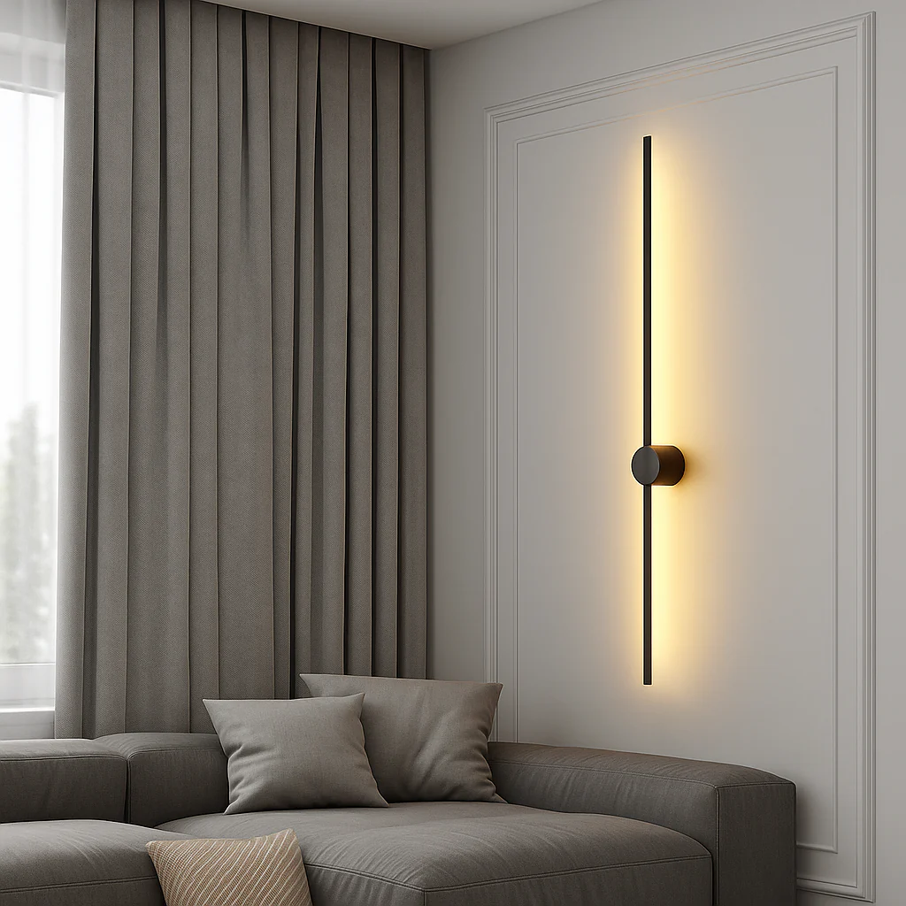 Linear LED Wall Light - Modern Minimalist Wall Sconce - Image 6