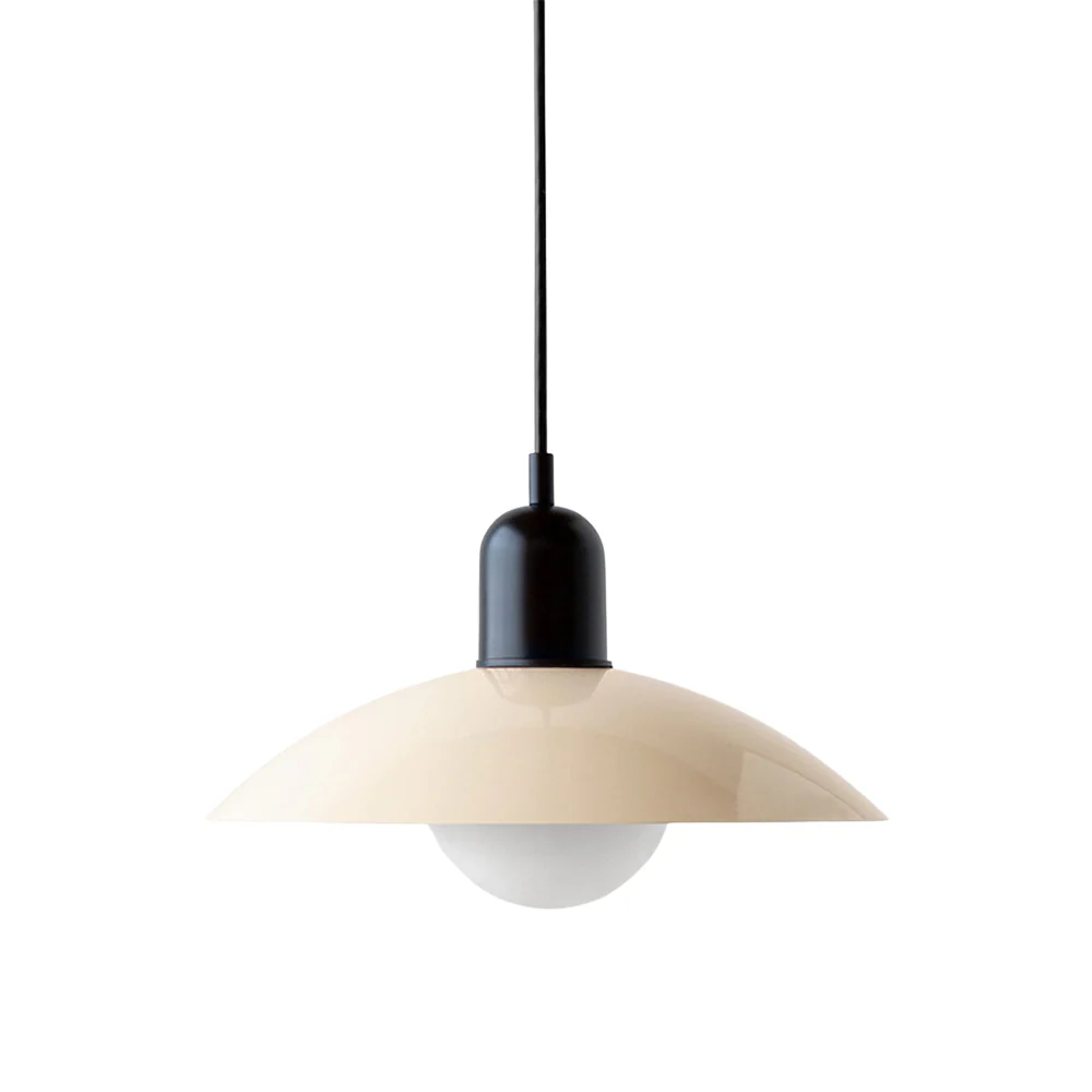 Macaron-Style Pendant Light, Pastel Ceramic Fixture - Image 12