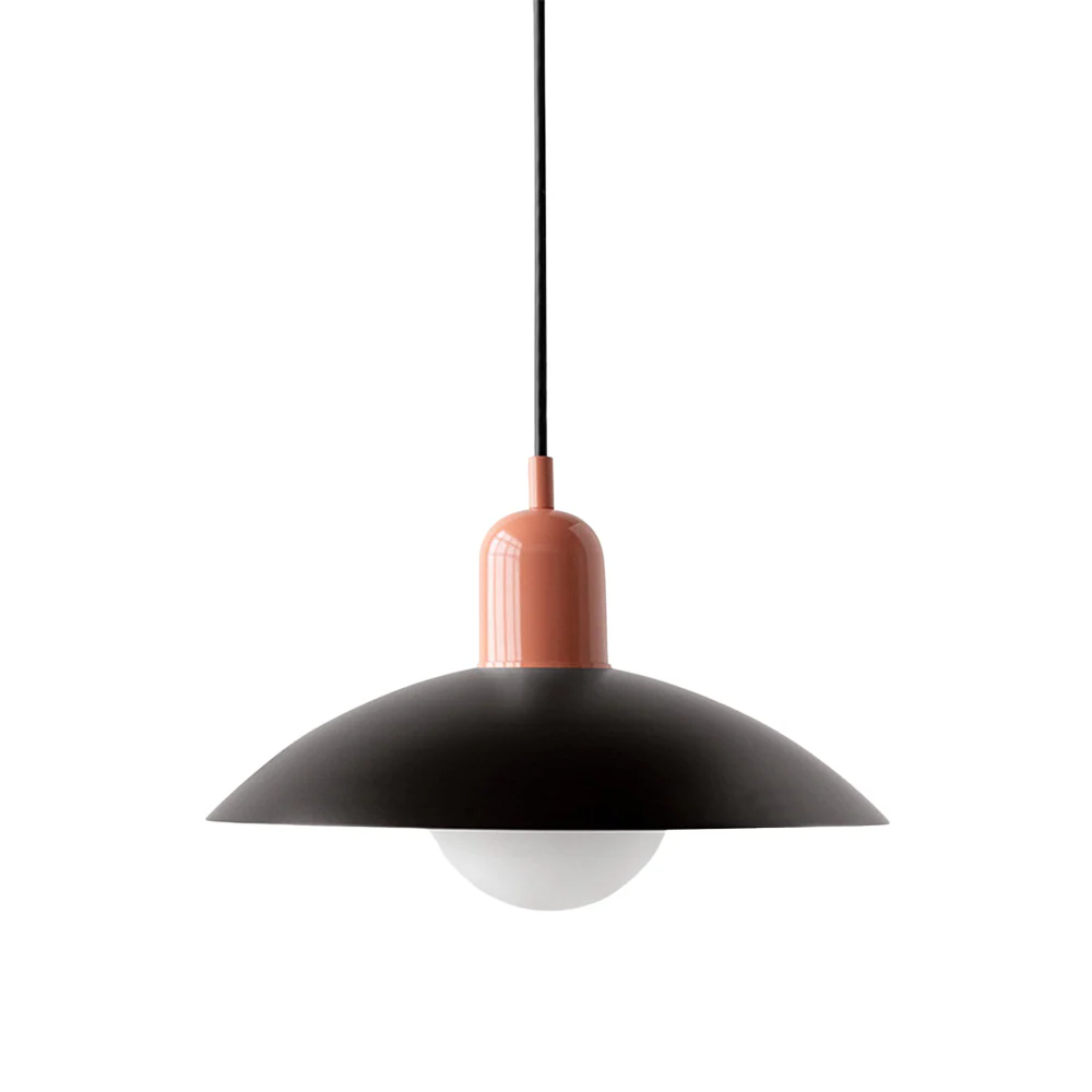 Macaron-Style Pendant Light, Pastel Ceramic Fixture - Image 21
