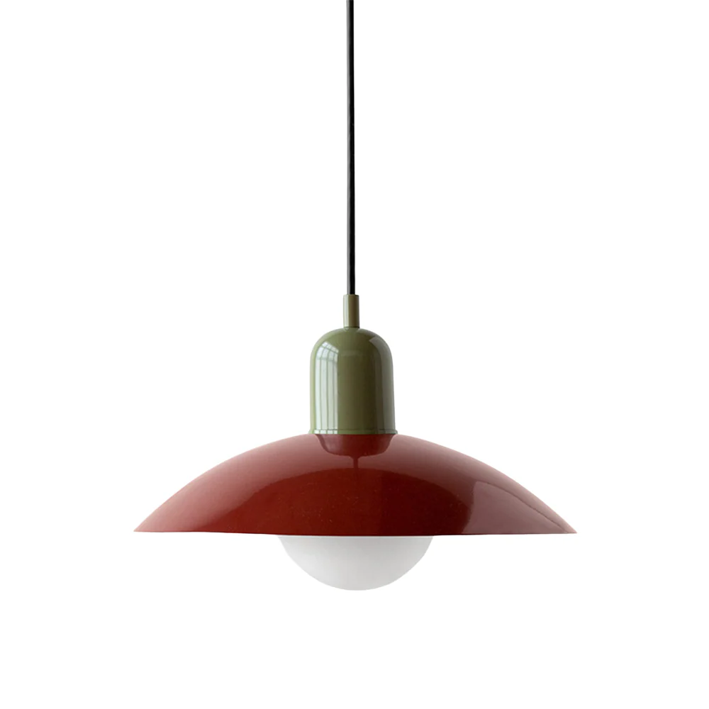 Macaron-Style Pendant Light, Pastel Ceramic Fixture - Image 32