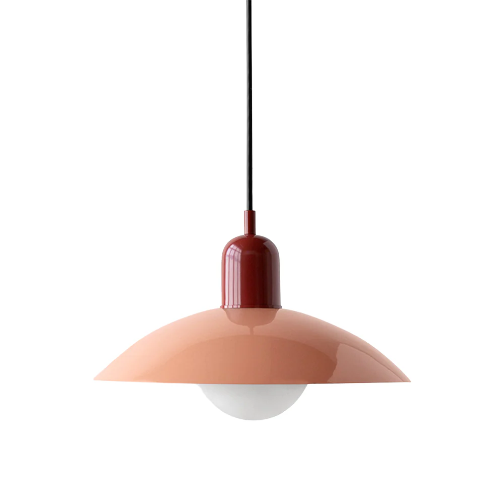 Macaron-Style Pendant Light, Pastel Ceramic Fixture - Image 36