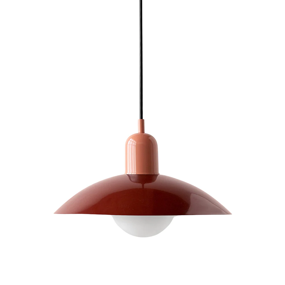 Macaron-Style Pendant Light, Pastel Ceramic Fixture - Image 53