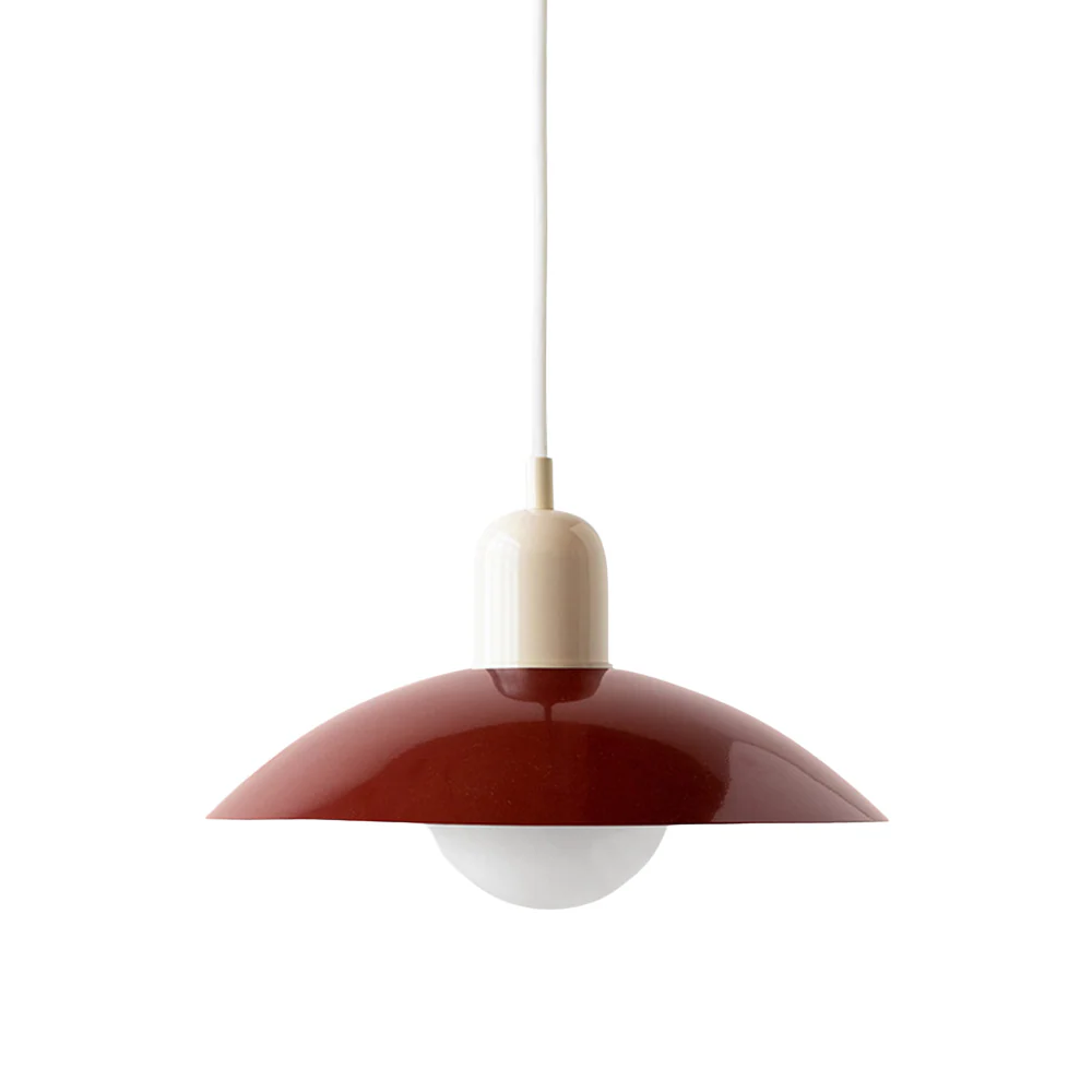 Macaron-Style Pendant Light, Pastel Ceramic Fixture - Image 54
