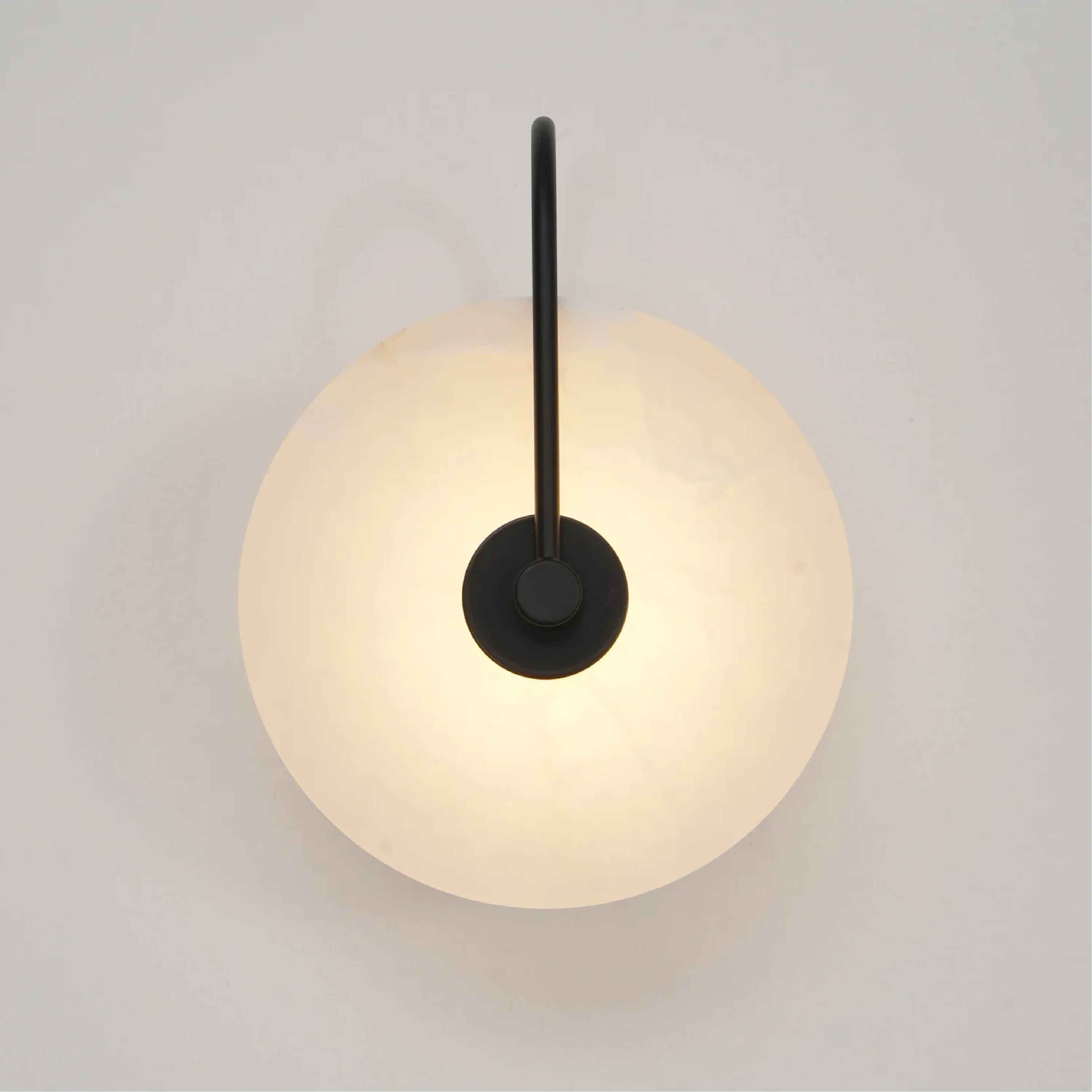 Marble LED Wall Light - Ambient Glow for Home Decor - Image 4