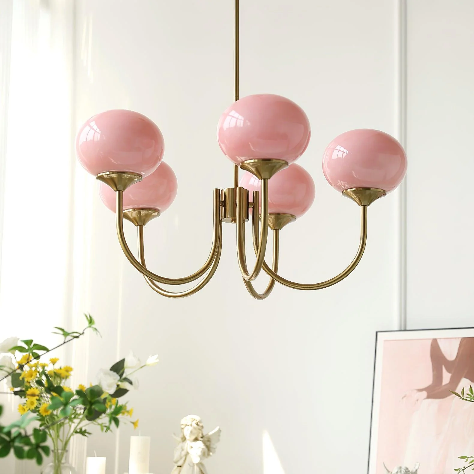 Marshmallow Cloud Chandelier - Modern Pendant Light