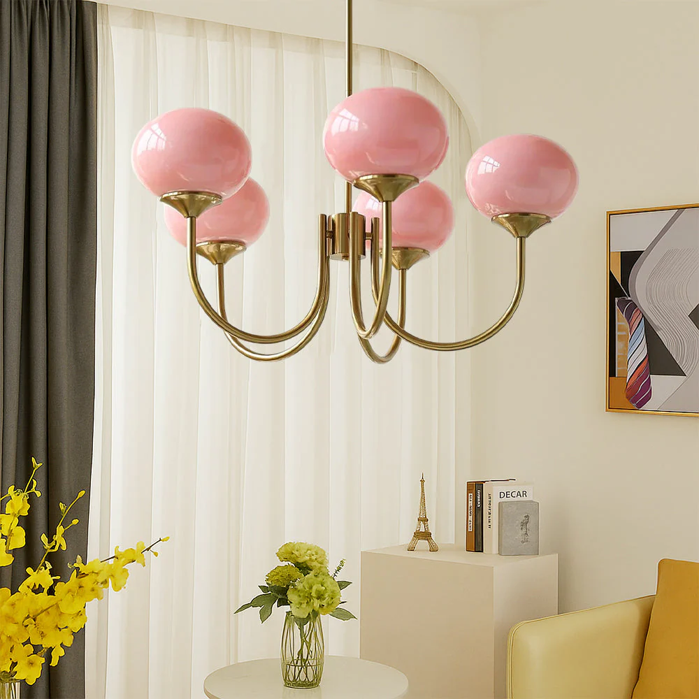 Marshmallow Cloud Chandelier - Modern Pendant Light - Image 4