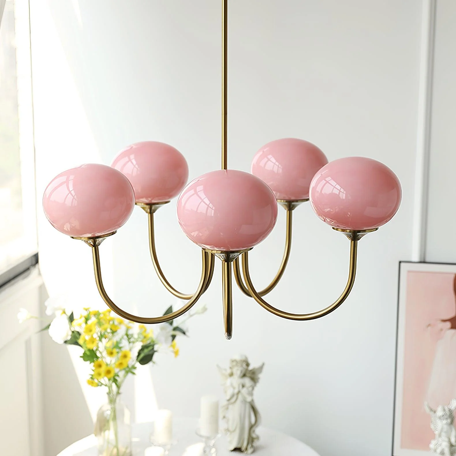 Marshmallow Cloud Chandelier - Modern Pendant Light - Image 5