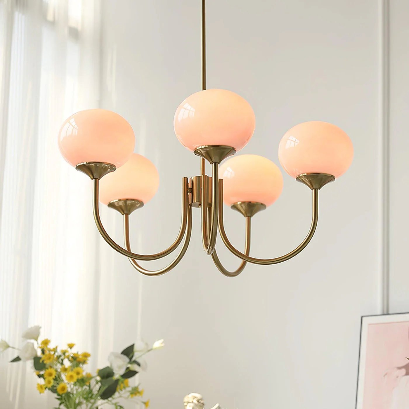 Marshmallow Cloud Chandelier - Modern Pendant Light - Image 6