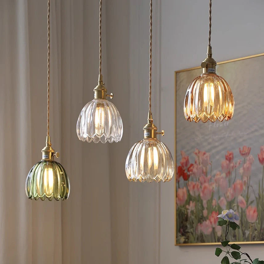 Minimalist Japanese Glass Pendant Light for Modern Interiors