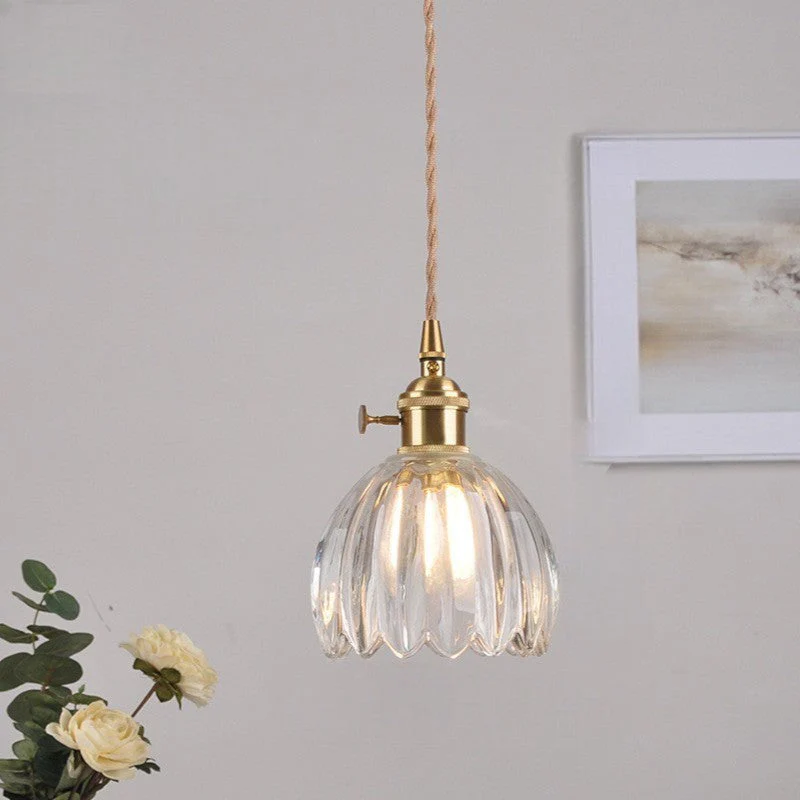 Minimalist Japanese Glass Pendant Light for Modern Interiors - Image 13