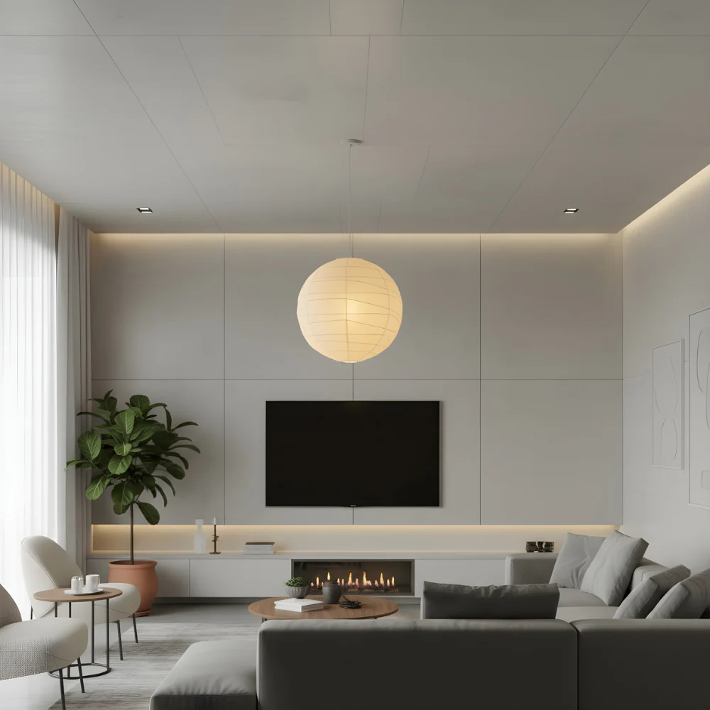 Minimalist Pendant Light - LED Dome Fixture for Kitchen & Dining - Image 3