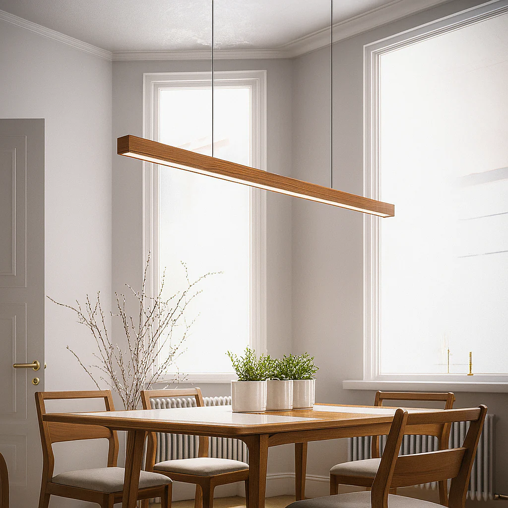 Modern Kitchen Bar Pendant Light - Industrial Steel Fixture