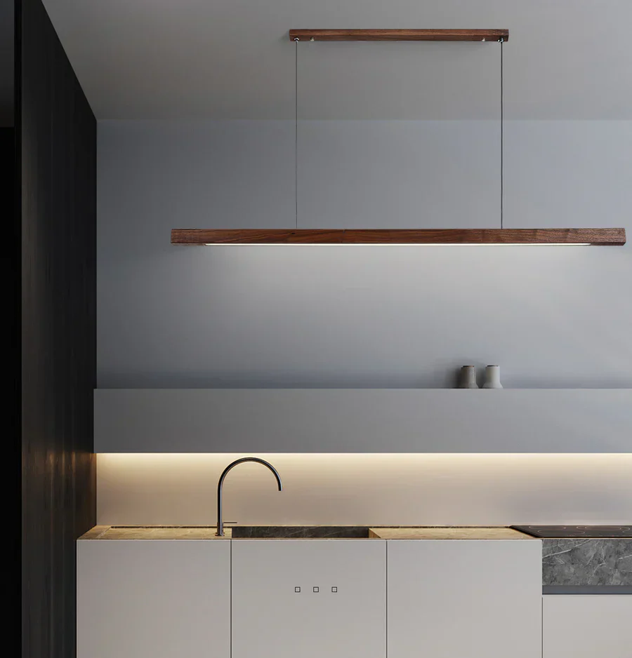 Modern Kitchen Bar Pendant Light - Industrial Steel Fixture - Image 7