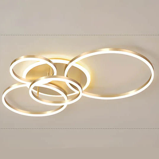 Modern LED Ceiling Light with Dimmable Warm White Glow - Image 14