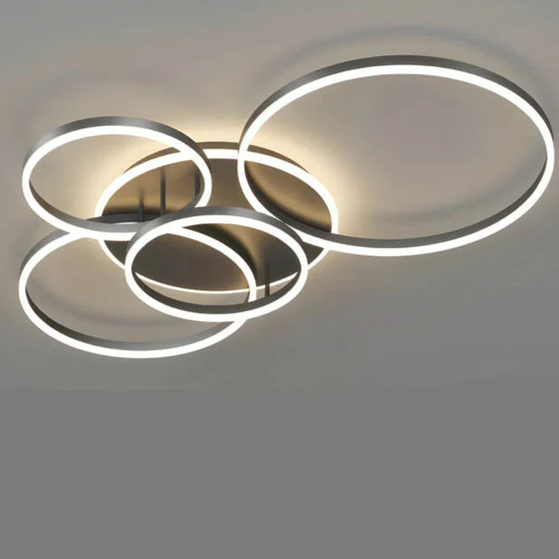 Modern LED Ceiling Light with Dimmable Warm White Glow - Image 23