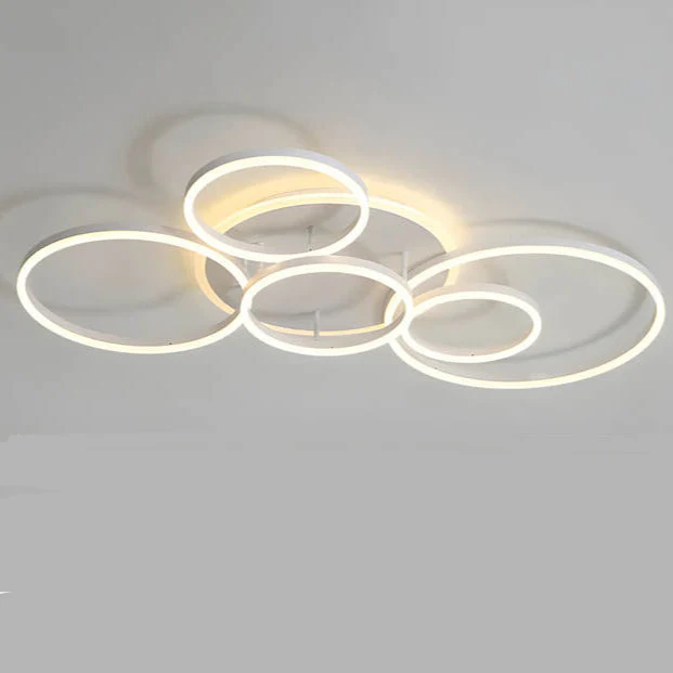 Modern LED Ceiling Light with Dimmable Warm White Glow - Image 32