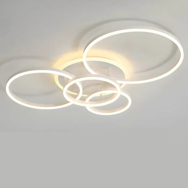 Modern LED Ceiling Light with Dimmable Warm White Glow - Image 34