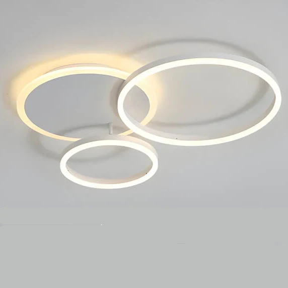 Modern LED Ceiling Light with Dimmable Warm White Glow - Image 39