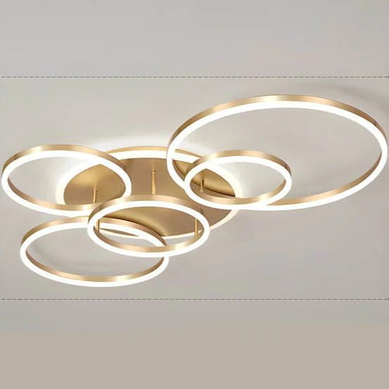 Modern LED Ceiling Light with Dimmable Warm White Glow - Image 43
