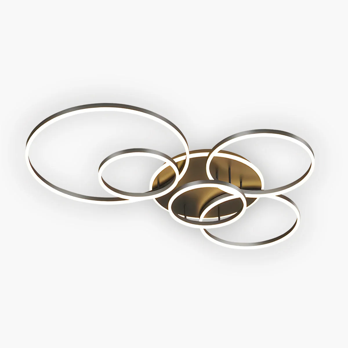 Modern LED Ceiling Light with Dimmable Warm White Glow - Image 6
