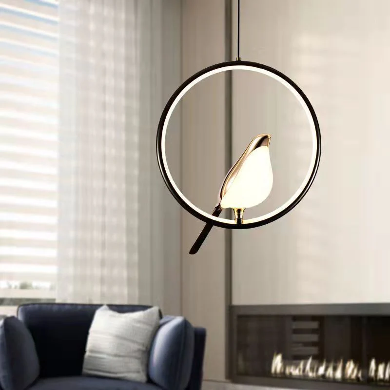 Modern Pendant Light with Glass Shade - Dimmable Ceiling Lamp - Image 2