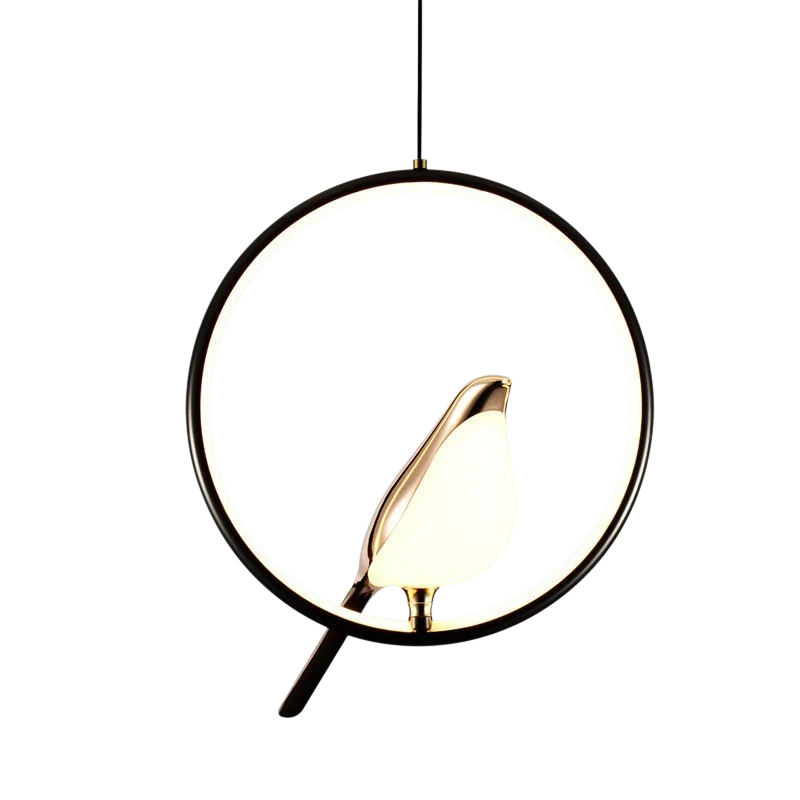 Modern Pendant Light with Glass Shade - Dimmable Ceiling Lamp - Image 5