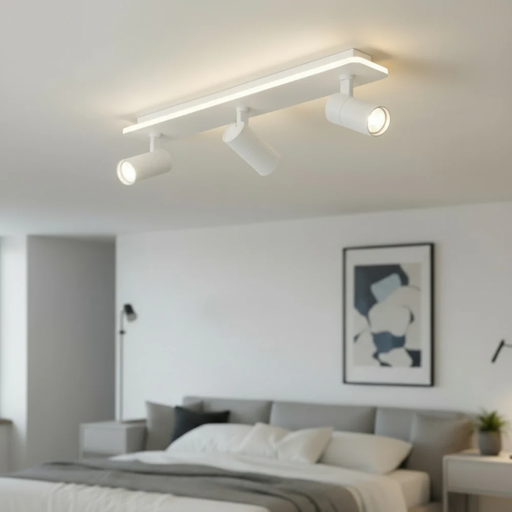Multi-Spot LED Ceiling Light with Adjustable Heads - Image 2
