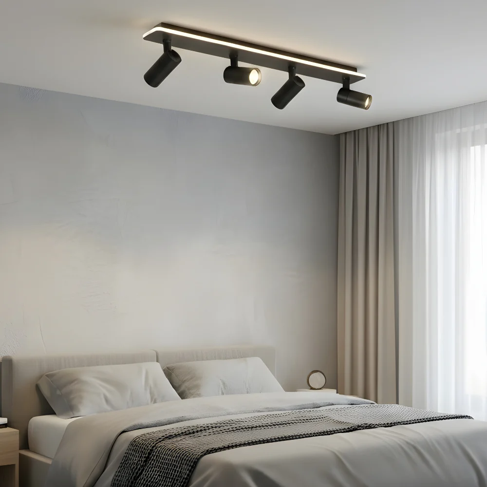Multi-Spot LED Ceiling Light with Adjustable Heads - Image 4