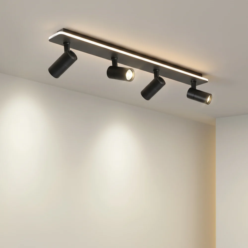 Multi-Spot LED Ceiling Light with Adjustable Heads - Image 5