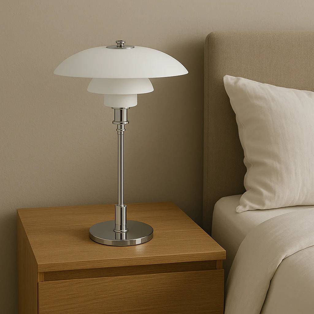 Nordic Designer Table Lamp - Minimalist LED with Warm Glow - Image 6
