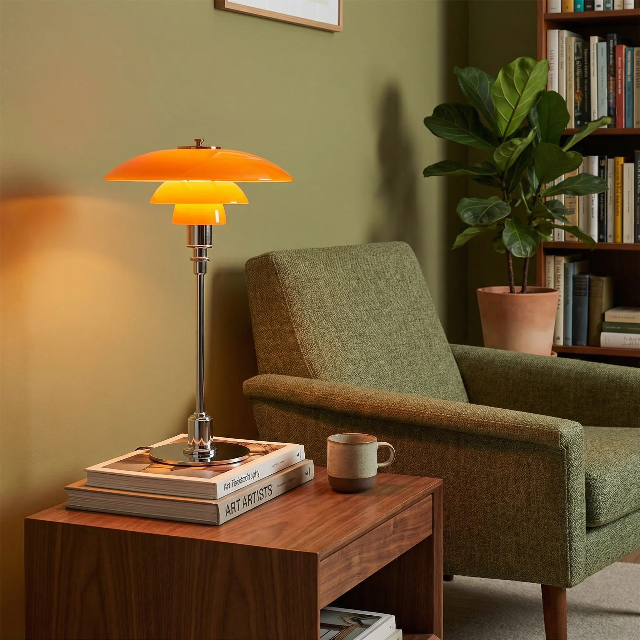 Nordic Designer Table Lamp - Minimalist LED with Warm Glow - Image 7