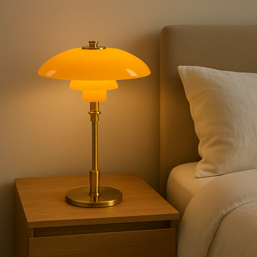 Nordic Designer Table Lamp - Minimalist LED with Warm Glow - Image 8