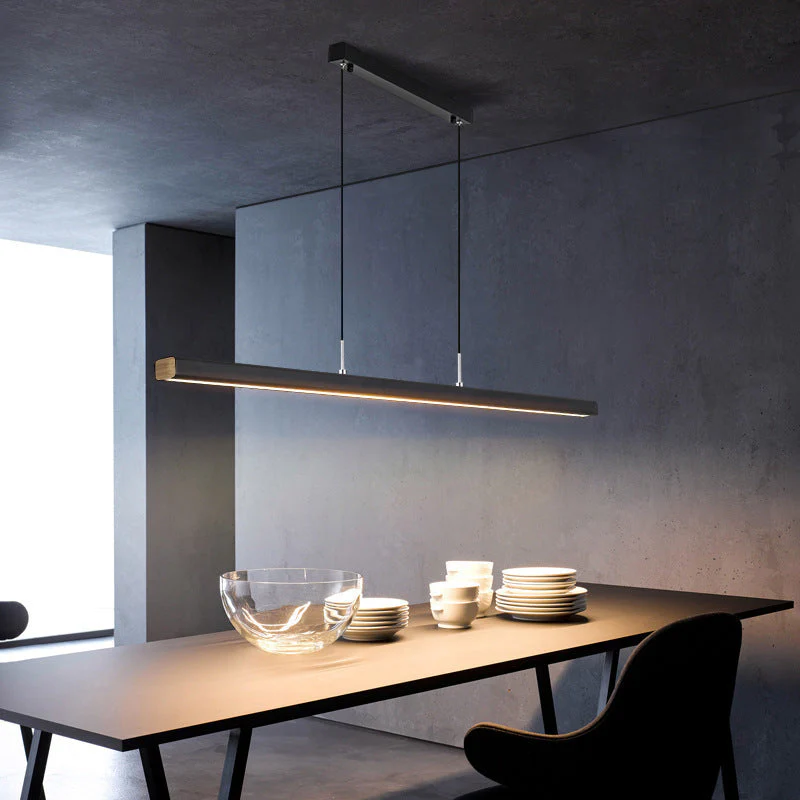 Nordic Glass Pendant Light - Minimalist Scandinavian Ceiling Lamp - Image 4