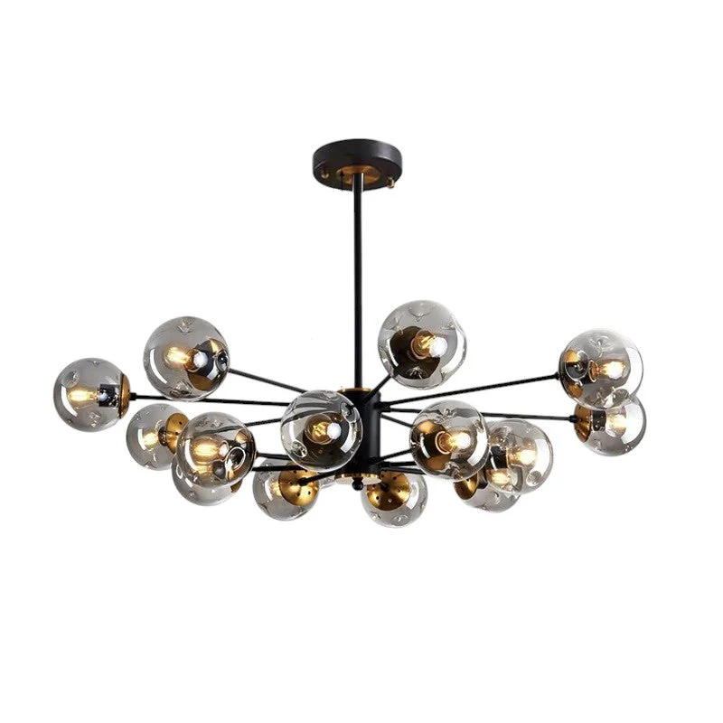 Nordic Glass Pendant Light Modern Scandinavian Chandelier - Image 9