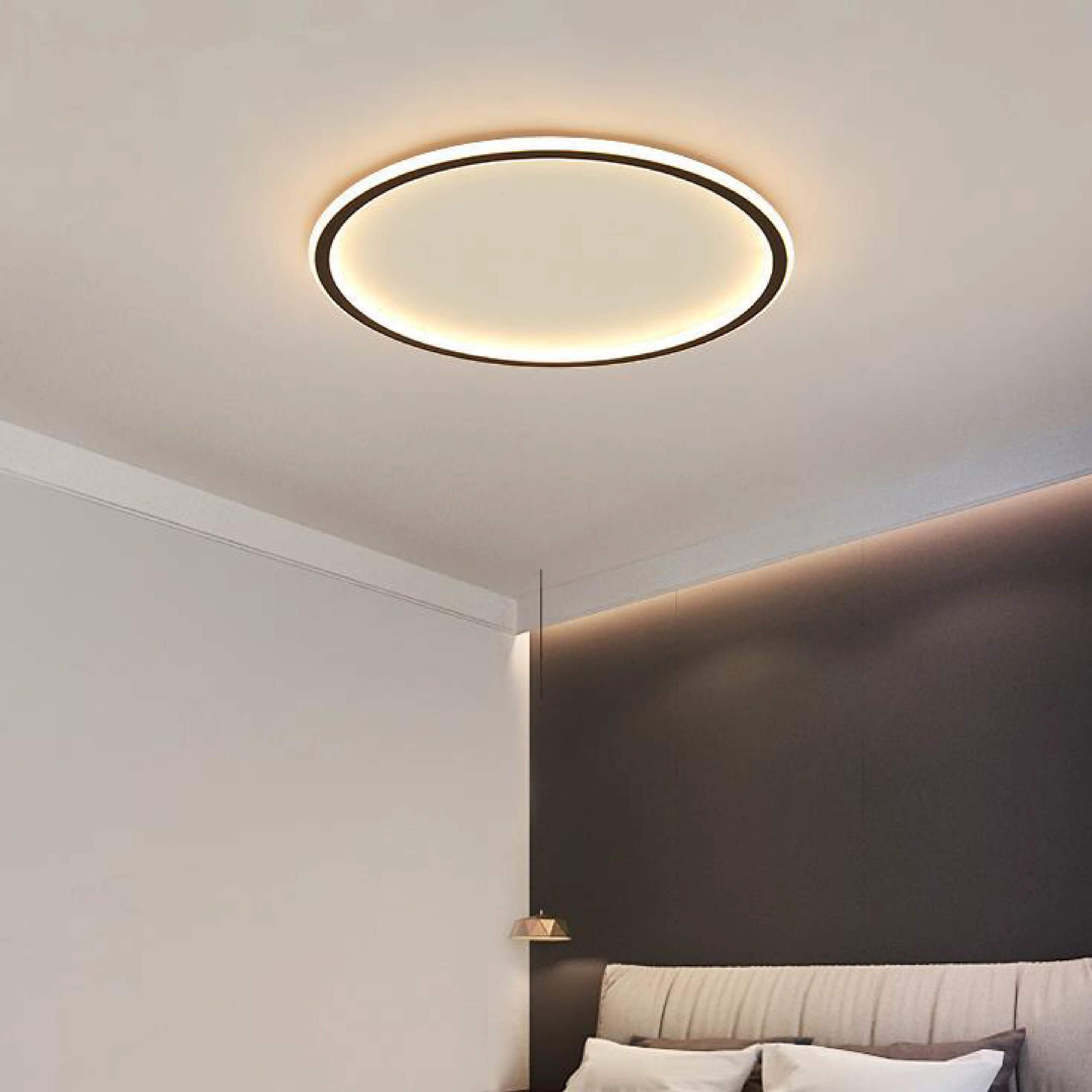 Nordic Round LED Ceiling Light - Modern Home Fixture - Image 6