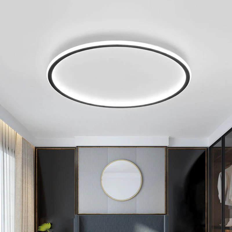 Nordic Round LED Ceiling Light - Modern Home Fixture - Image 9