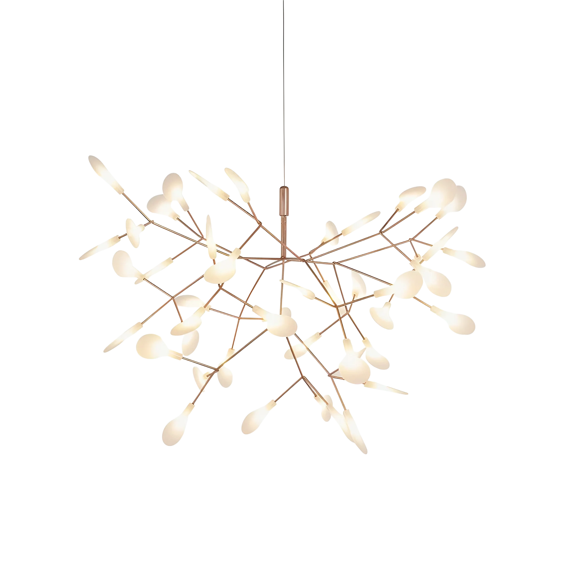 Rose Gold Firefly Pendant Light - Modern Ceiling Fixture - Image 5