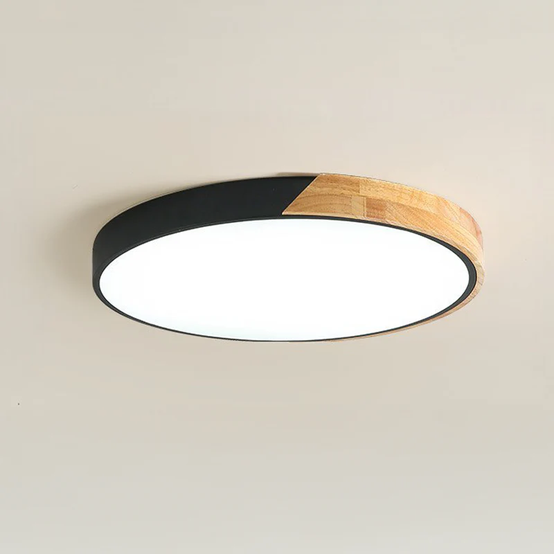 Scandinavian Wooden Ceiling Light - Minimalist Ceiling Lamp - Image 17