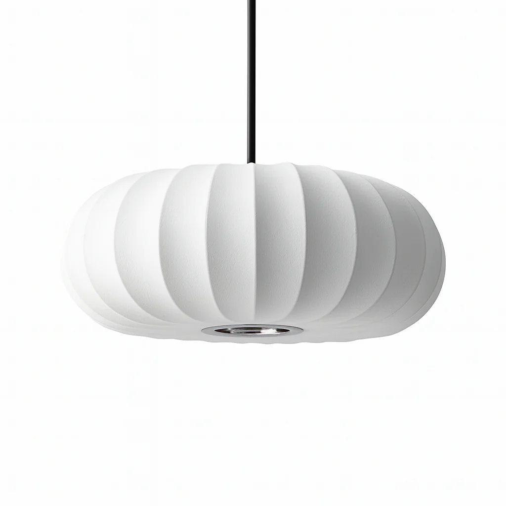 Silk Pendant Light Handcrafted Ceiling Fixture for Living Spaces - Image 10