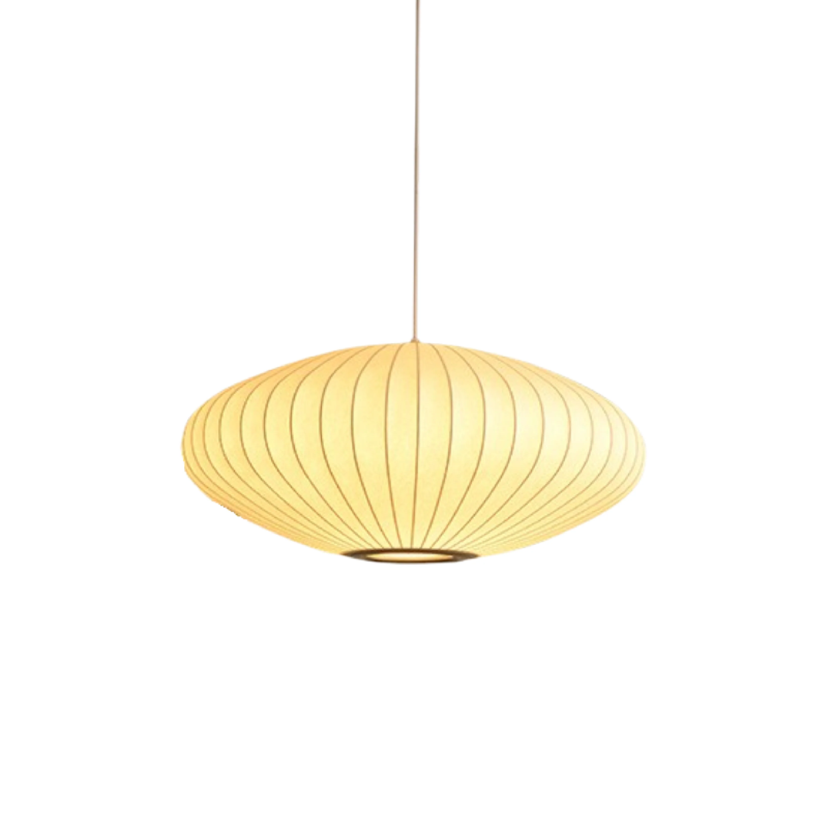 Silk Pendant Light with Italian-Inspired Design - Image 16