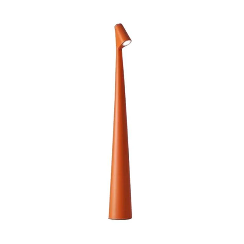Sleek Dimmable LED Table Lamp with Wood Base and Glass Shade - Image 11
