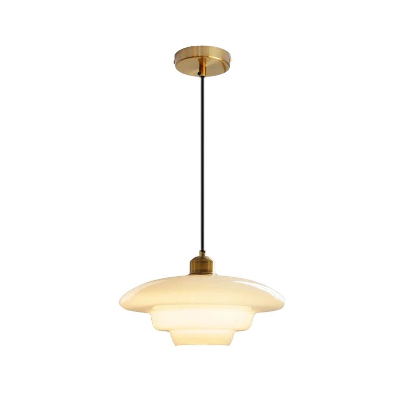 Soft Milky White Glass Pendant Light - Modern Ceiling Fixture - Image 5