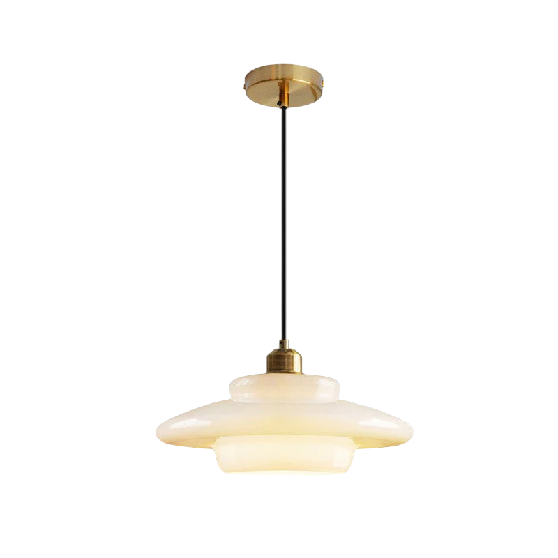 Soft Milky White Glass Pendant Light - Modern Ceiling Fixture - Image 6
