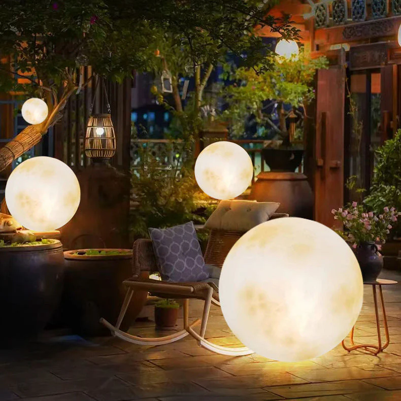 Solar Moon Garden Lamp - Outdoor LED Night Light - Image 10