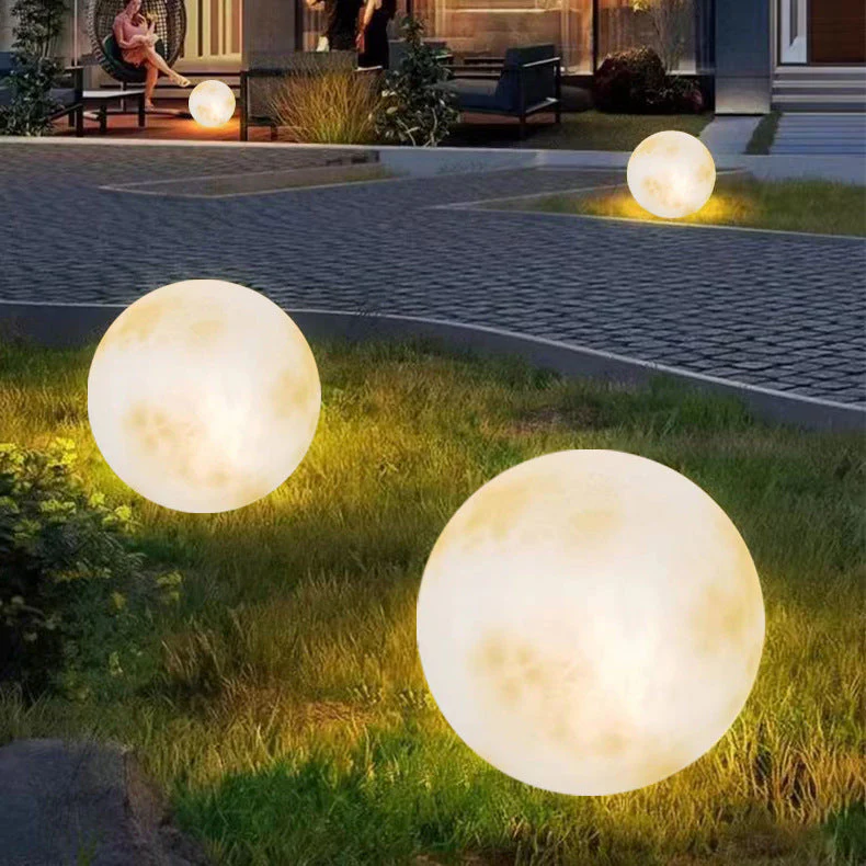 Solar Moon Garden Lamp - Outdoor LED Night Light - Image 12