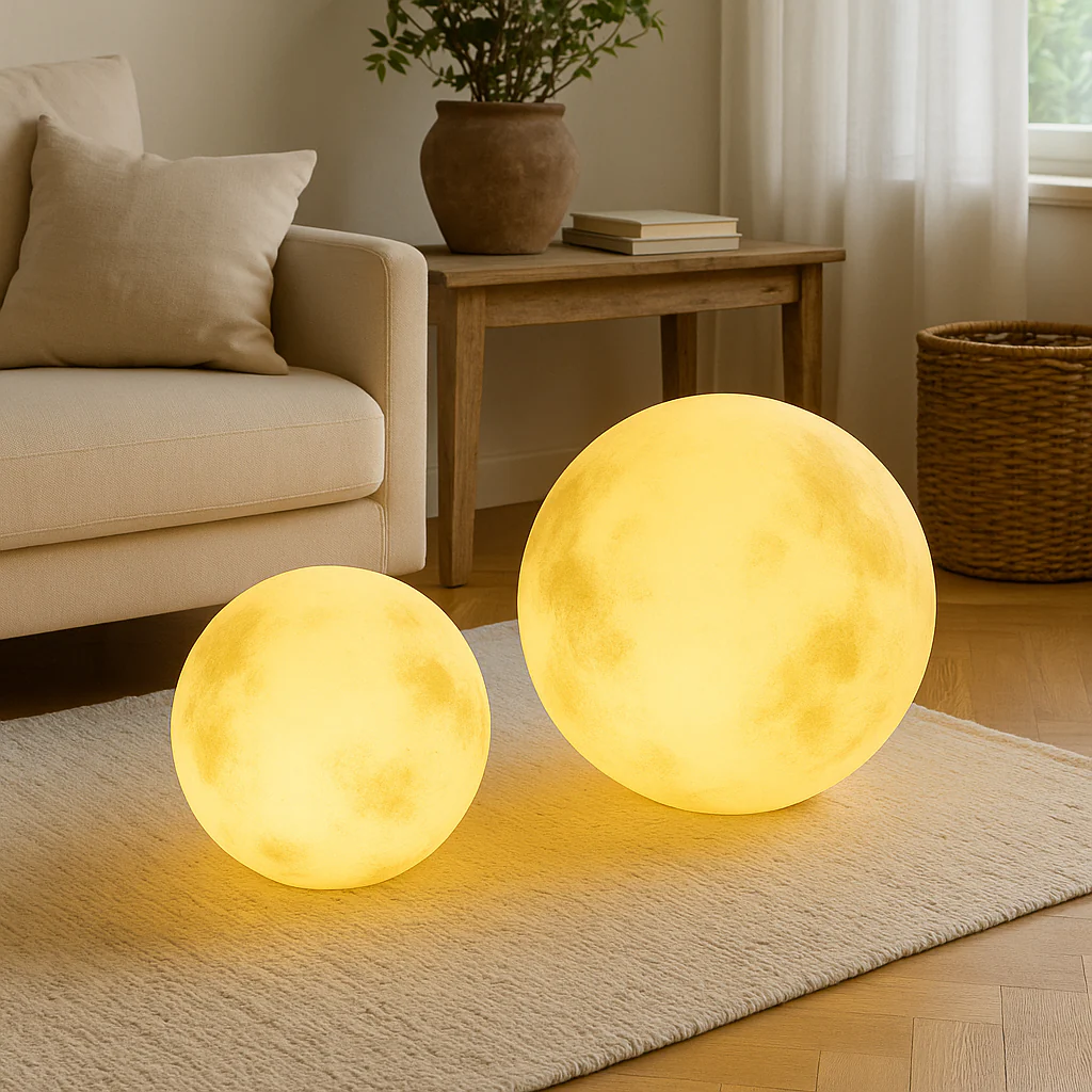 Solar Moon Garden Lamp - Outdoor LED Night Light - Image 6