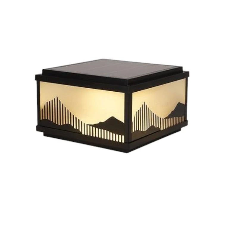 Solar Outdoor Post Light - LED Pathway Garden Lamp, Weatherproof - Image 4