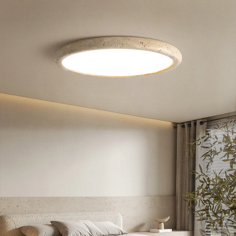Stone Ceiling Light Rustic Modern Pendant Lamp for Living Room - Image 2