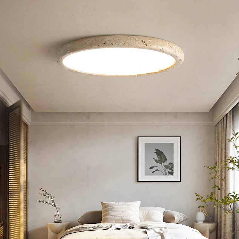 Stone Ceiling Light Rustic Modern Pendant Lamp for Living Room - Image 3