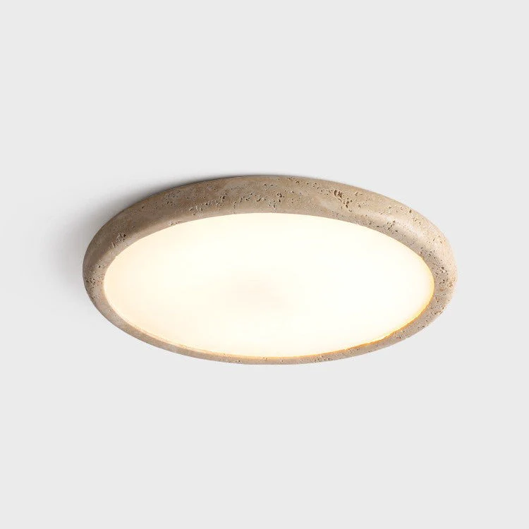 Stone Ceiling Light Rustic Modern Pendant Lamp for Living Room - Image 4